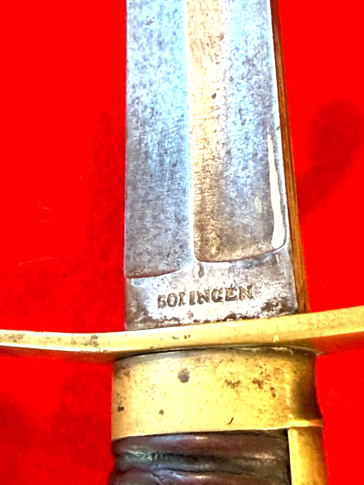 US Civil War Saber by P. Knecht of Solingen - View 12