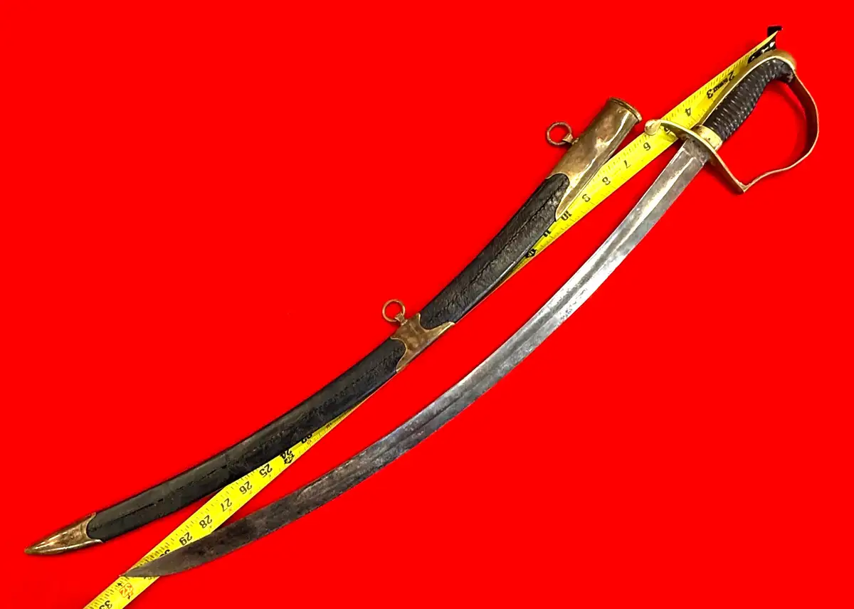 US Civil War Saber by P. Knecht of Solingen - View 3