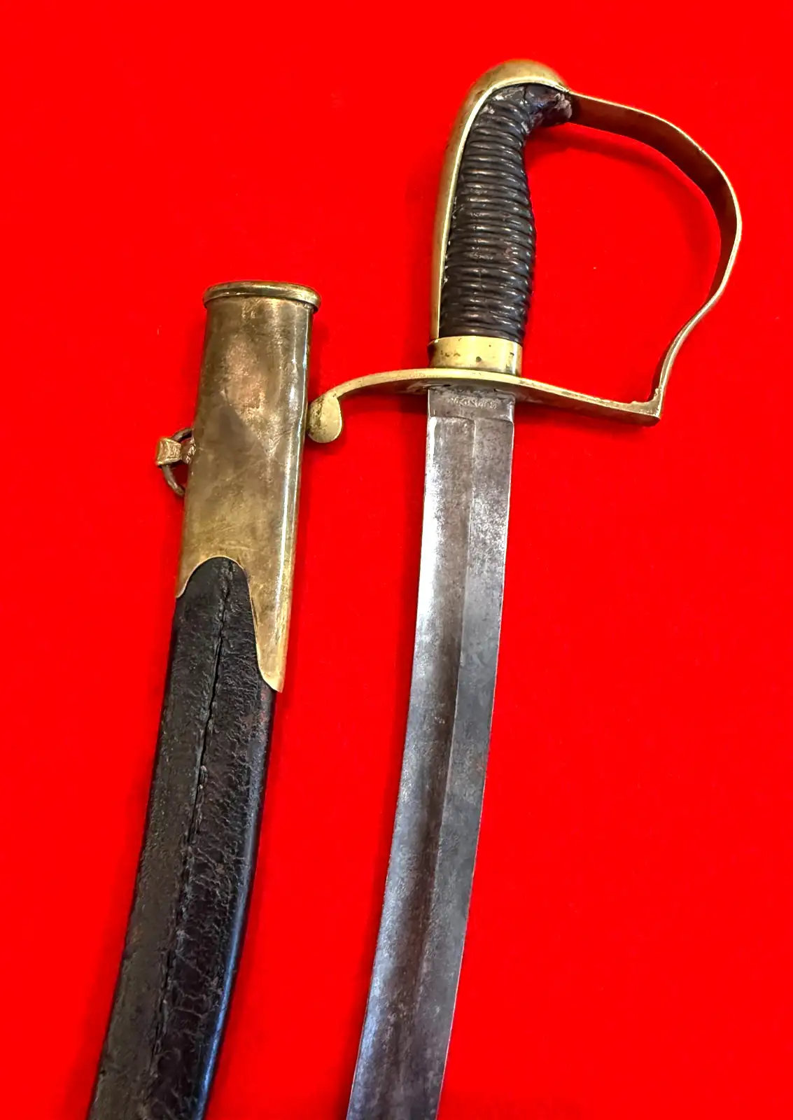 US Civil War Saber by P. Knecht of Solingen - View 9