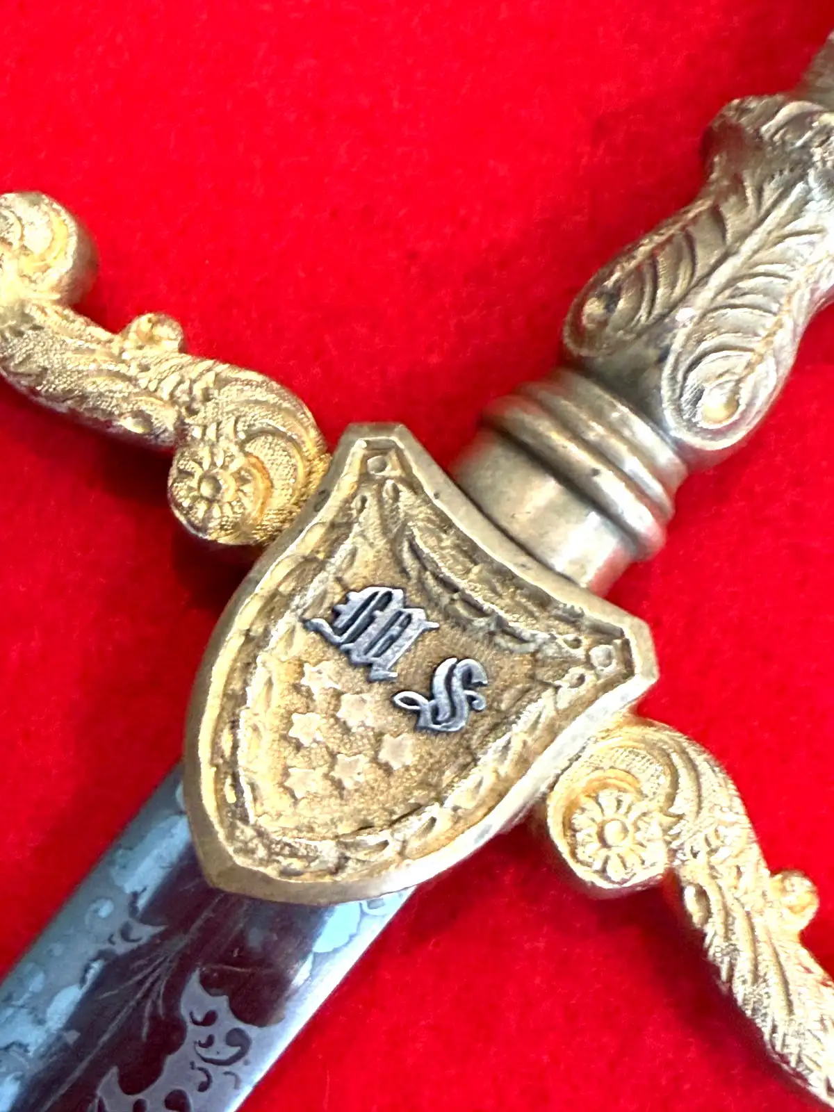 US Civil War M1840 Medical Staff Officer Sword - View 4
