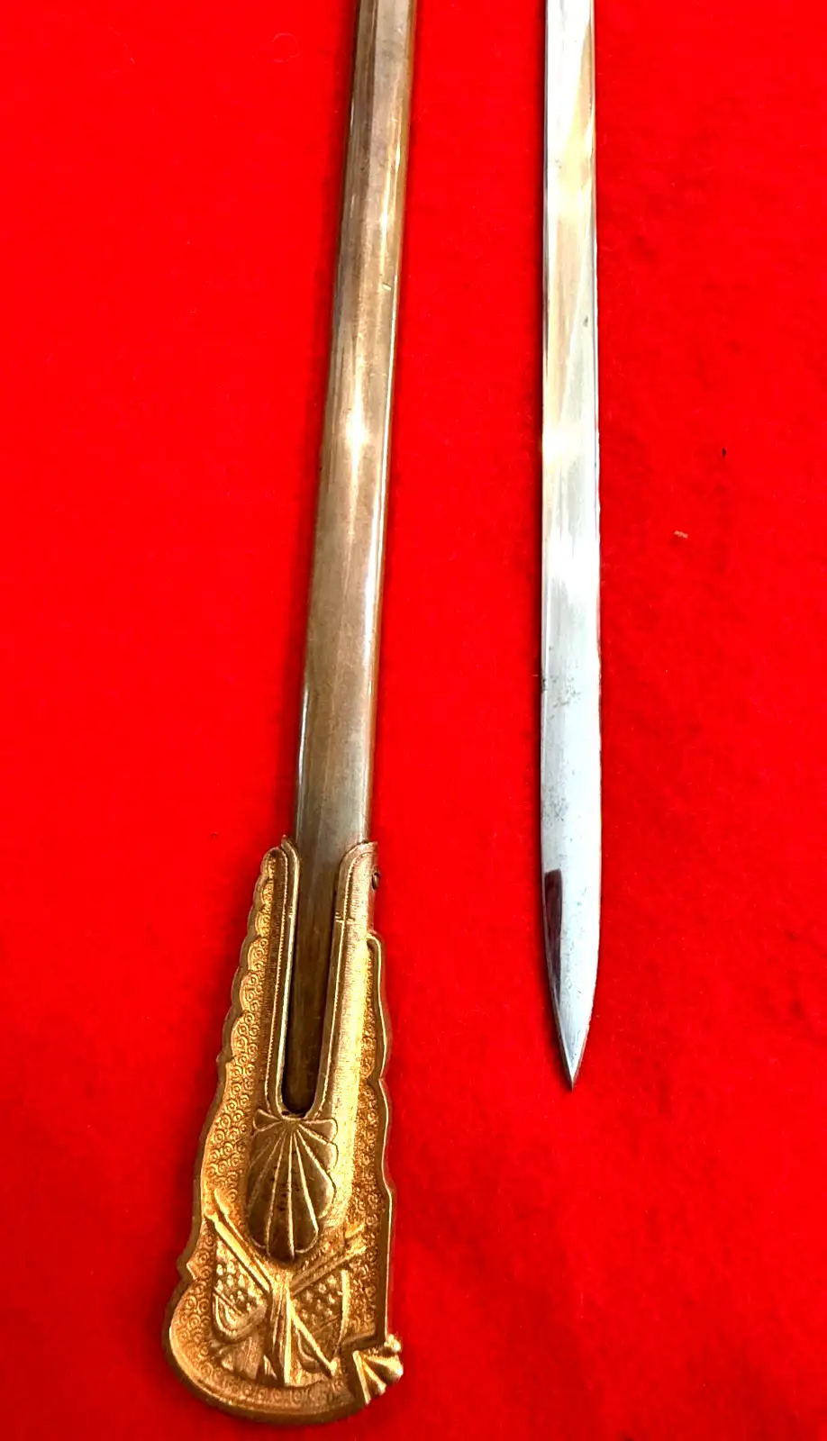 US Civil War M1840 Medical Staff Officer Sword - View 5