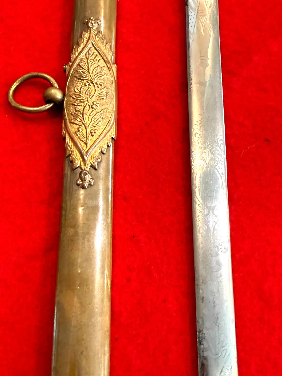 US Civil War M1840 Medical Staff Officer Sword - View 9