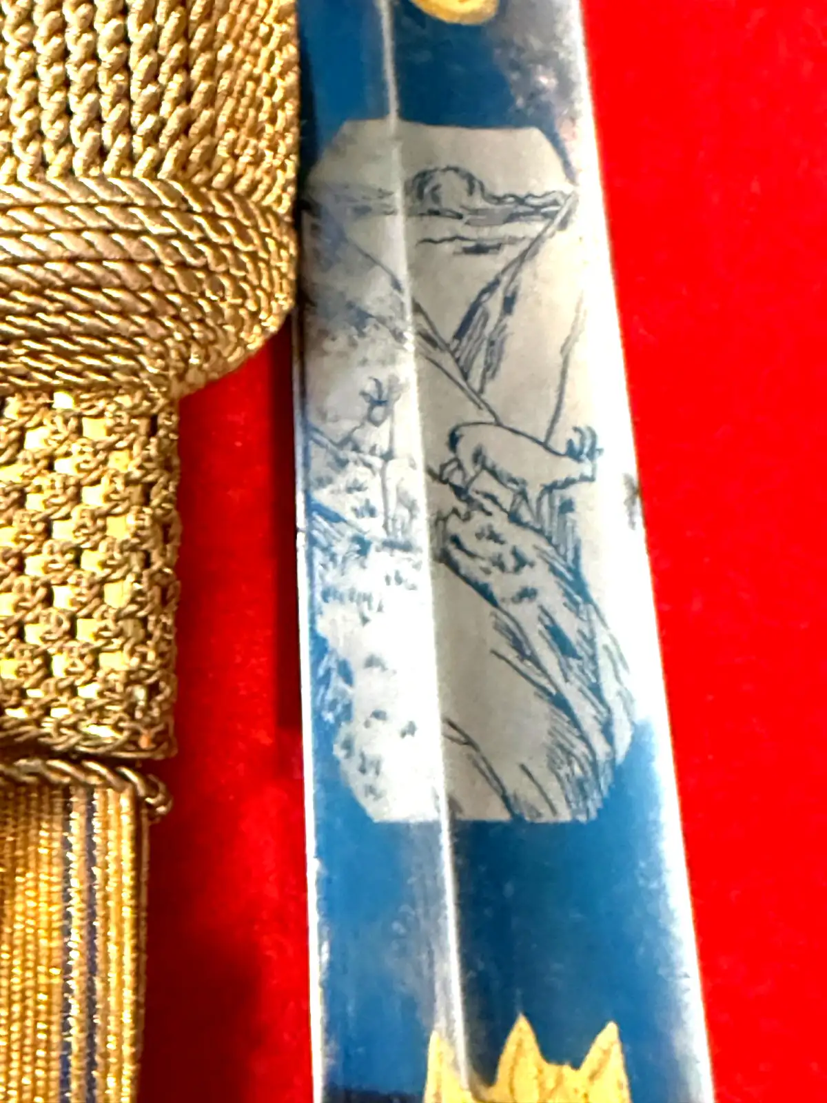 Imperial German Hirschfänger Hunting Sword - View 11