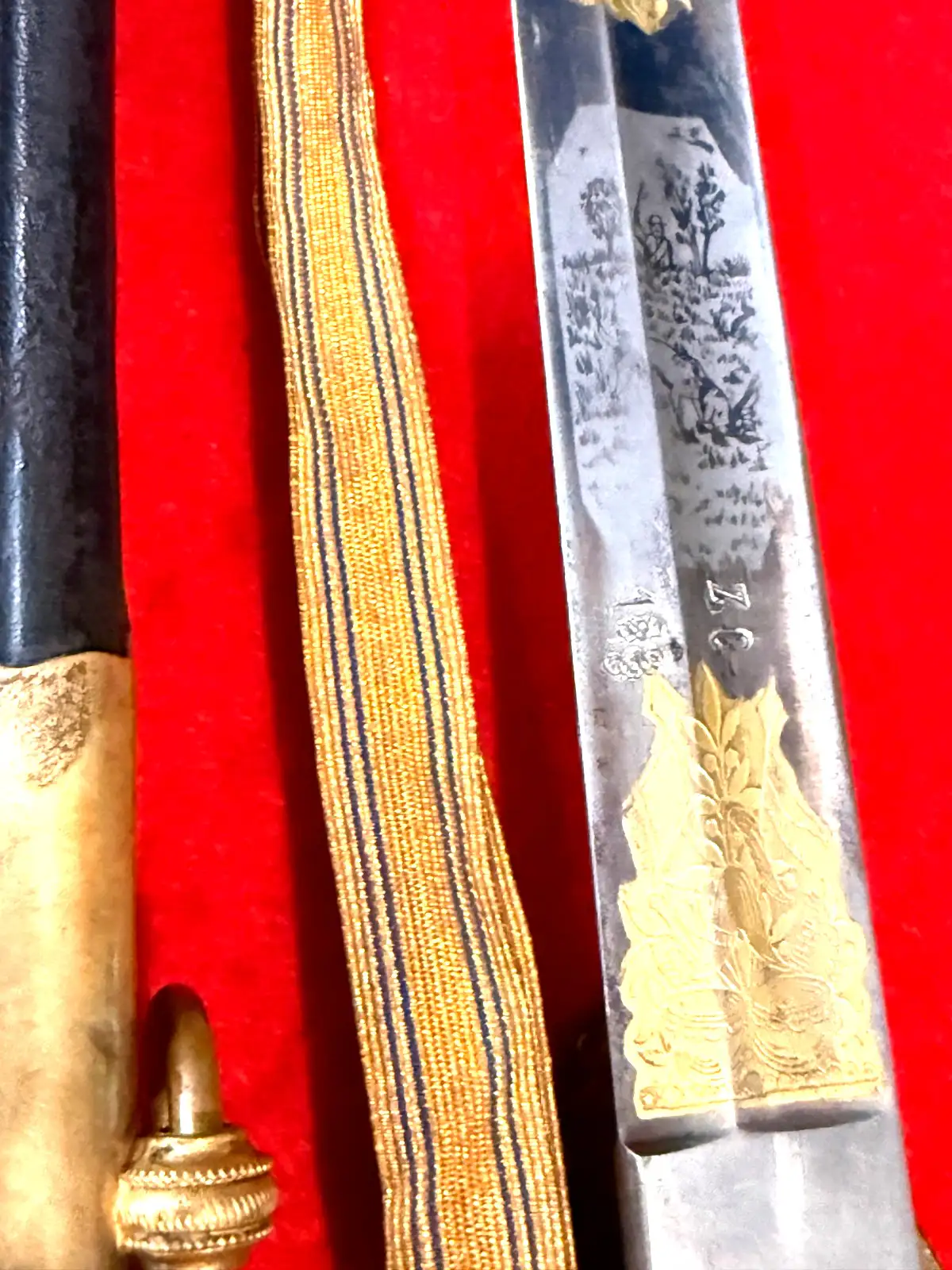 Imperial German Hirschfänger Hunting Sword - View 12