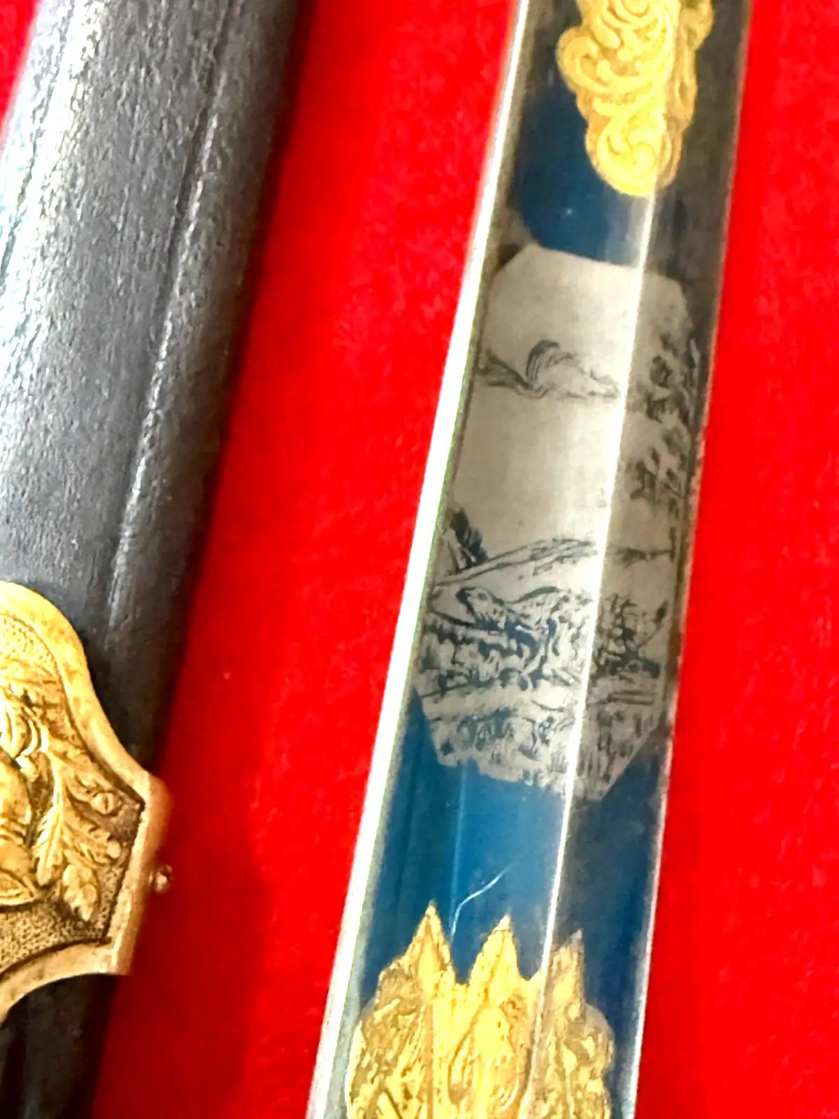 Imperial German Hirschfänger Hunting Sword - View 13