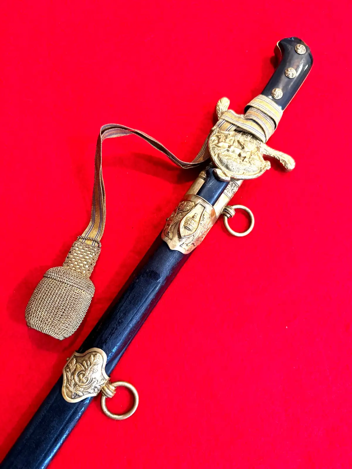 Imperial German Hirschfänger Hunting Sword alternate view