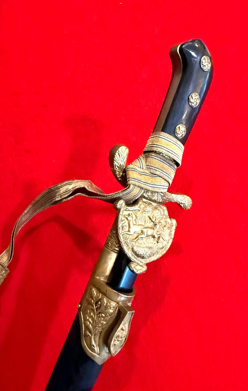 Imperial German Hirschfänger Hunting Sword - View 22