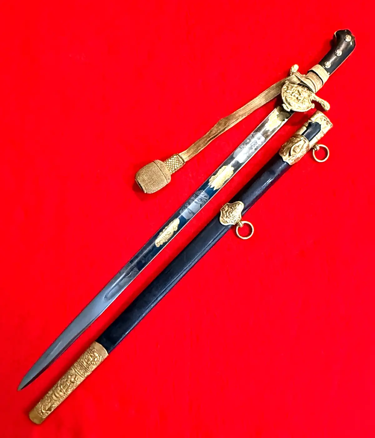 Imperial German Hirschfänger Hunting Sword - View 3