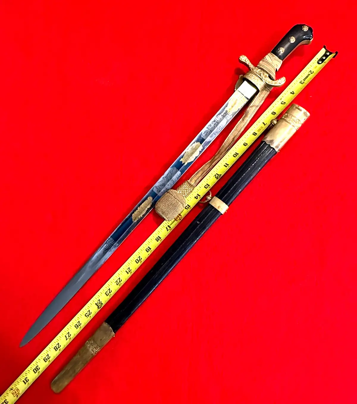Imperial German Hirschfänger Hunting Sword - View 4