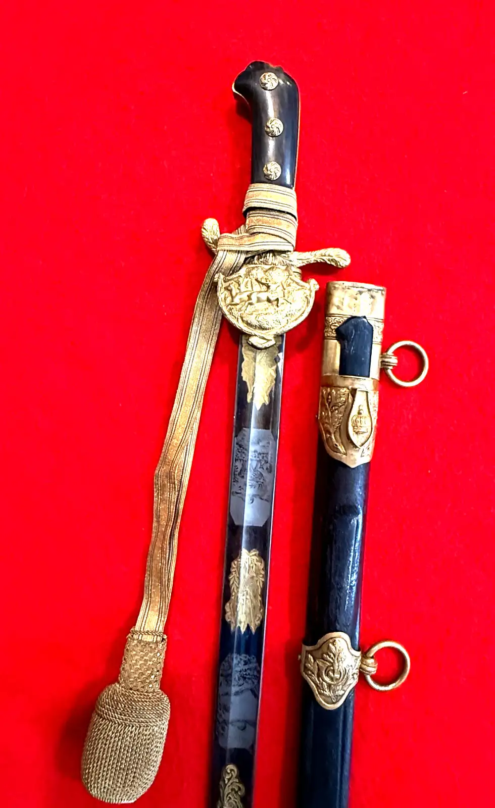Imperial German Hirschfänger Hunting Sword - View 7