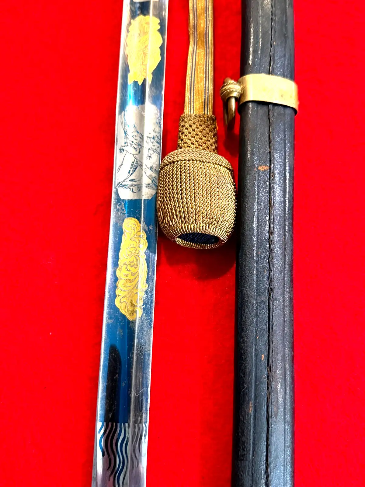 Imperial German Hirschfänger Hunting Sword - View 9