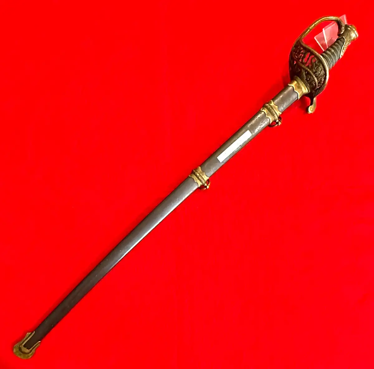 US M1850 Staff & Field Officer Sword alternate view