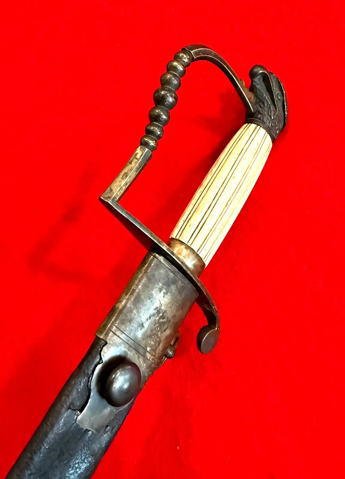 US Eagle Head Officer Sword Circa 1805 - 18