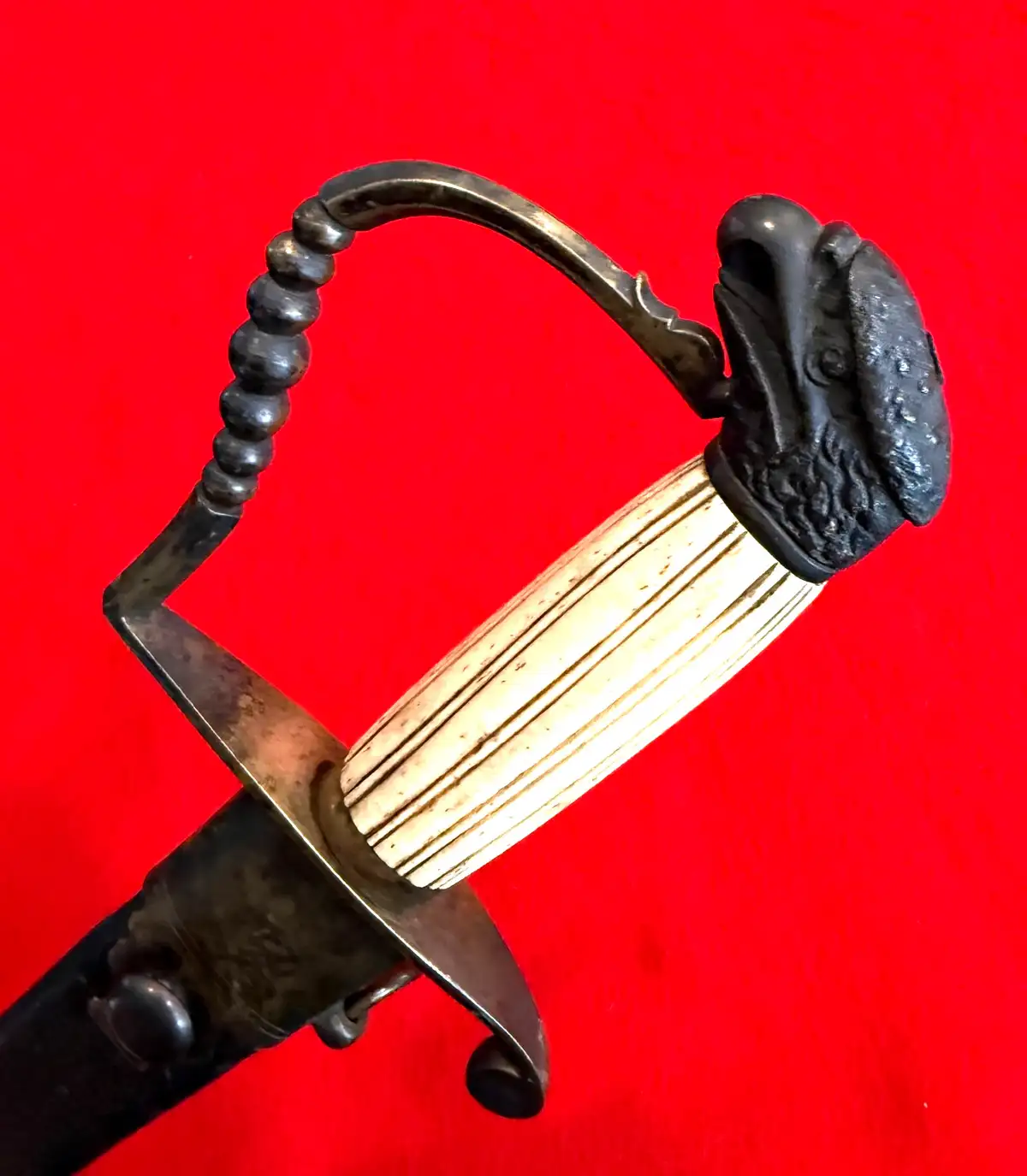 US Eagle Head Officer Sword Circa 1805 - 19