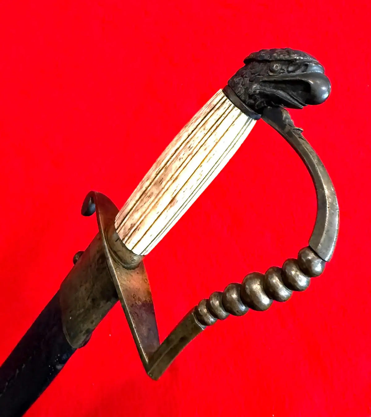 US Eagle Head Officer Sword Circa 1805 - 22
