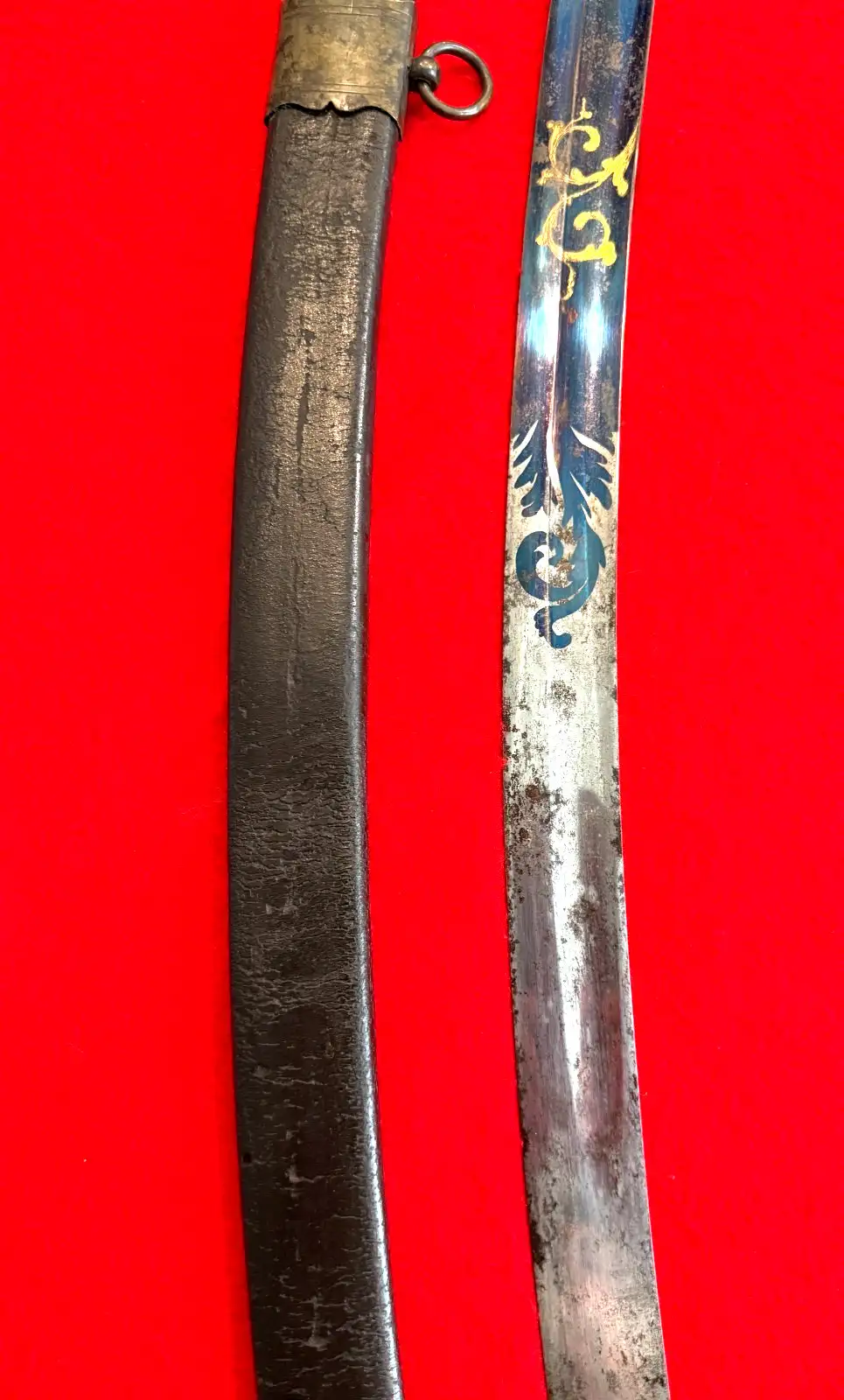 US Eagle Head Officer Sword Circa 1805 - 5