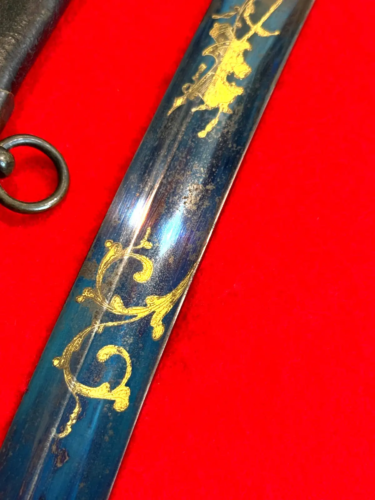 US Eagle Head Officer Sword Circa 1805 - 7