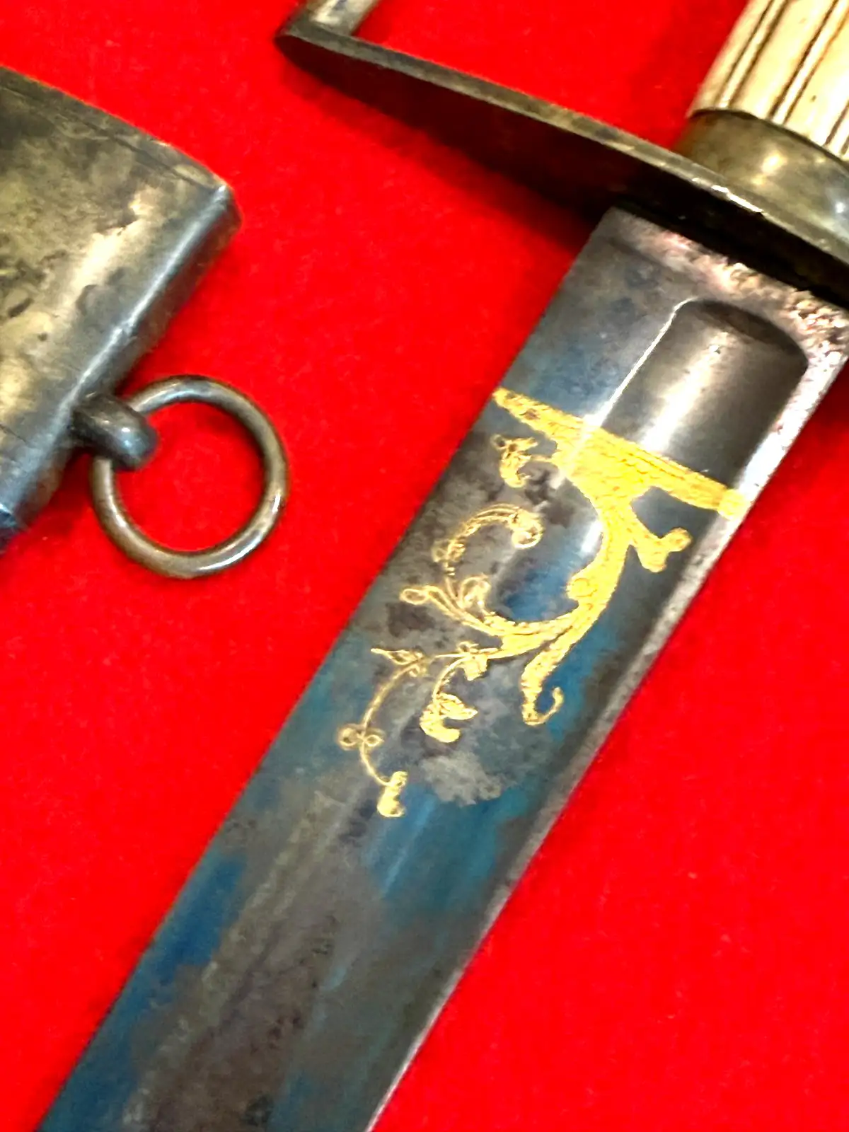 US Eagle Head Officer Sword Circa 1805 - 8