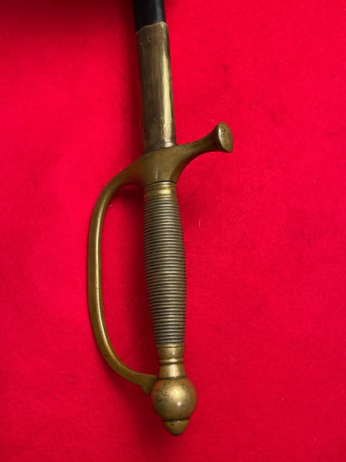 US Civil War Musician Sword Dated 1863 - View 10