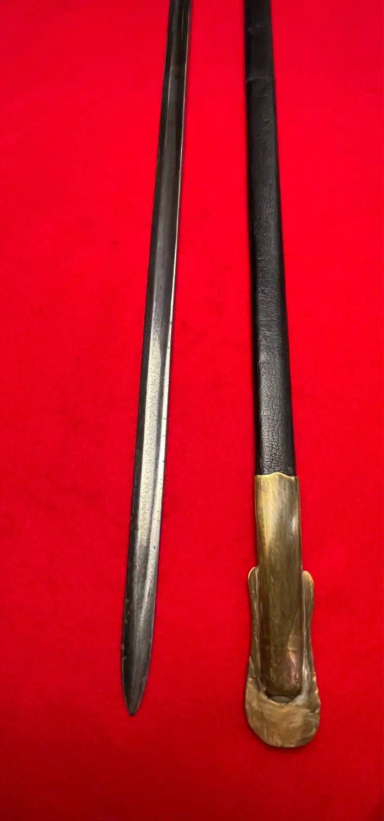 US Civil War Musician Sword Dated 1863 - View 4