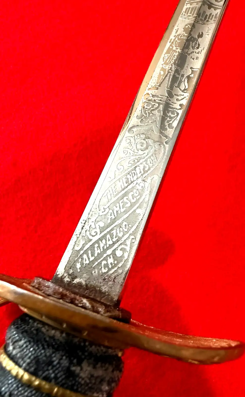 American Henderson-Ames Fraternal Sword - View 16