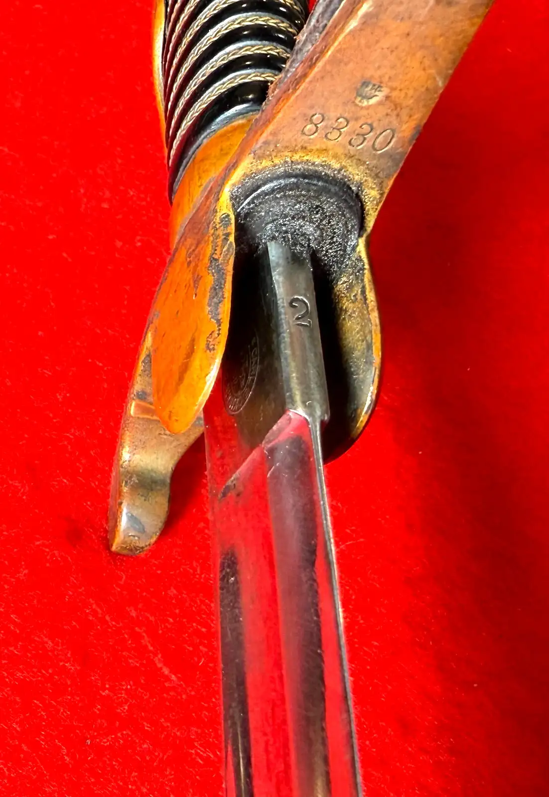 German WW2 Army Officer Sword by Eickhorn - View 14
