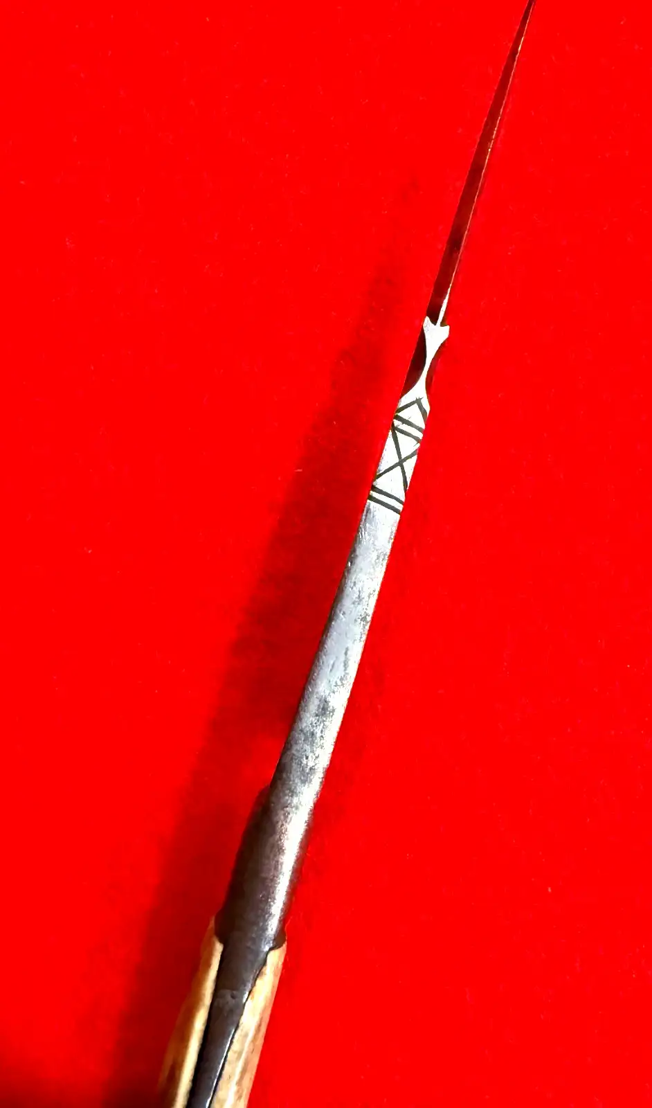 German 19th Century Hunting Sword and Knife - View 13