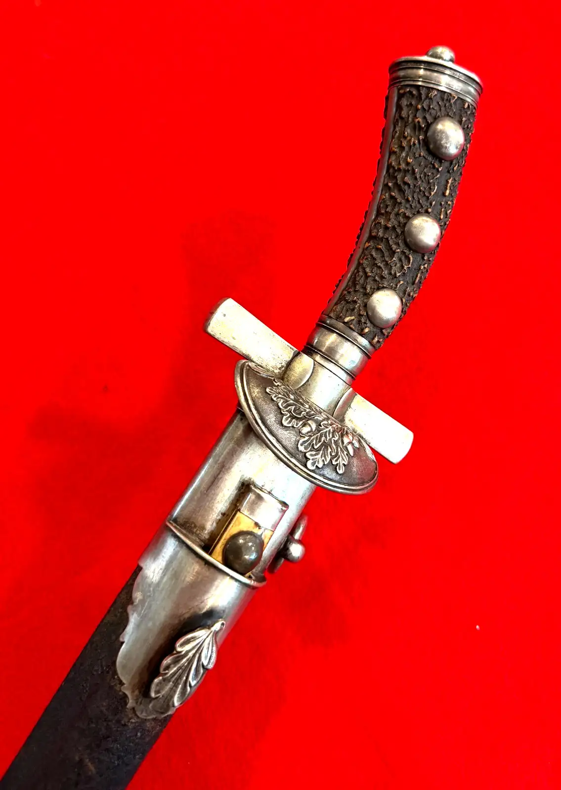 German 19th Century Hunting Sword and Knife - View 19