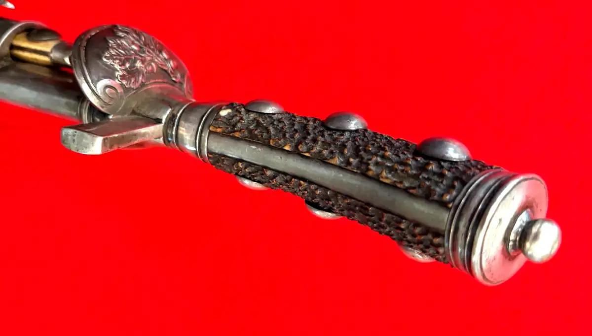 German 19th Century Hunting Sword and Knife - View 23