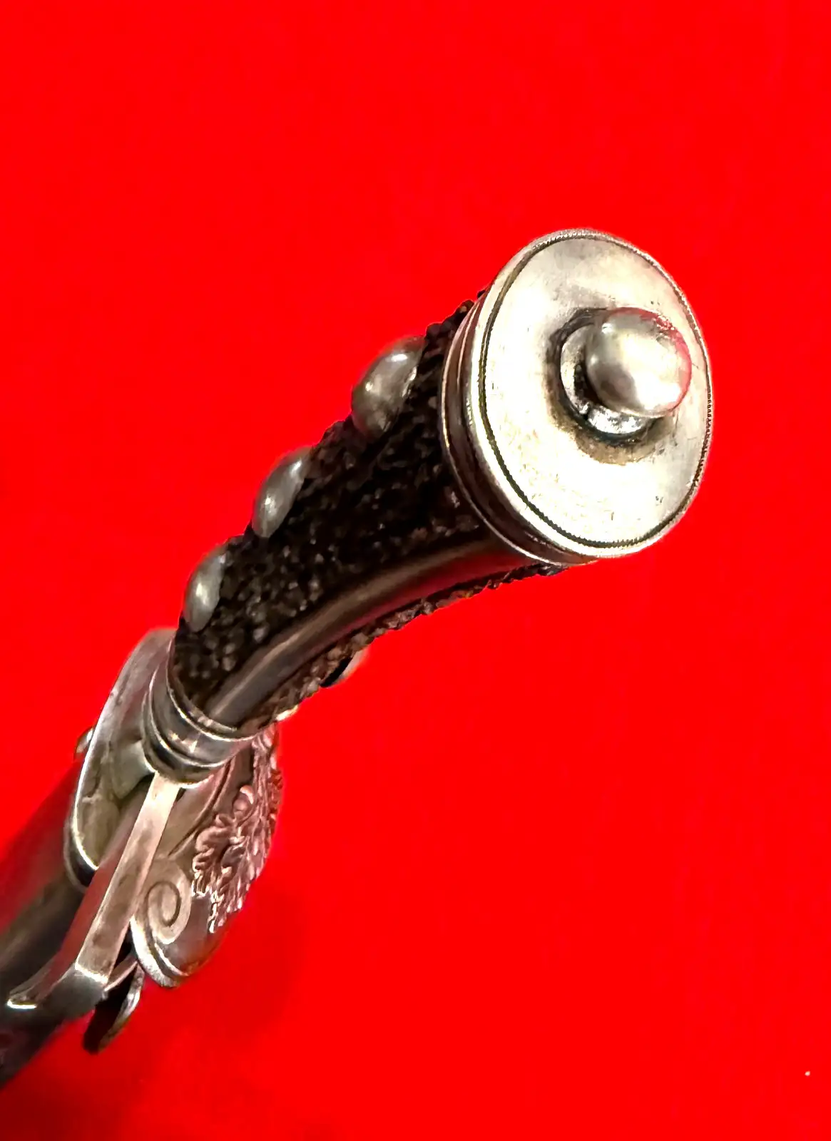 German 19th Century Hunting Sword and Knife - View 24