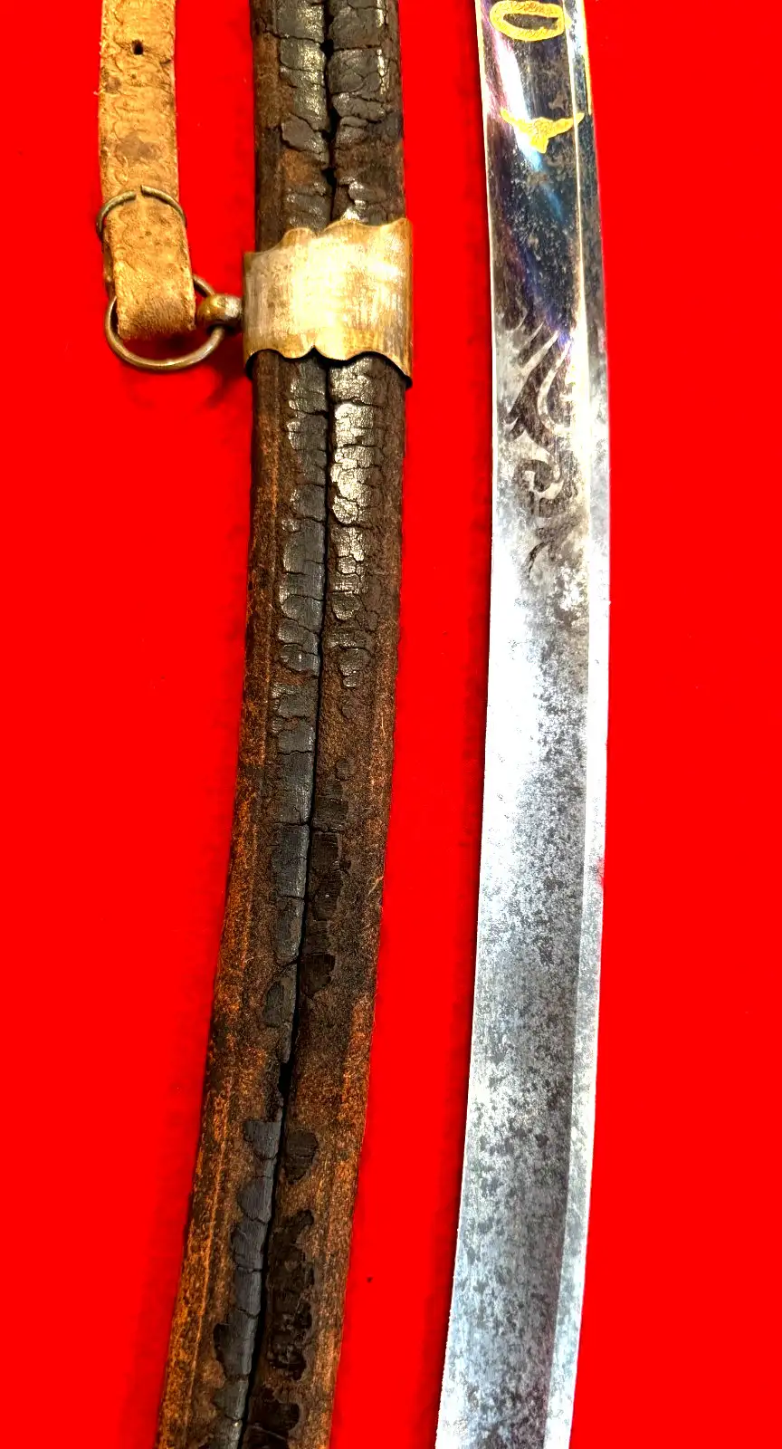 US Pre-Civil War Eagle Head Officer's Sword - 11