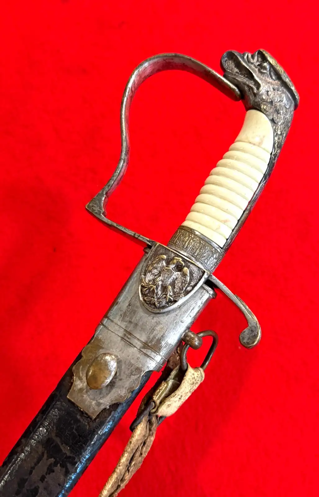 US Pre-Civil War Eagle Head Officer's Sword - 13