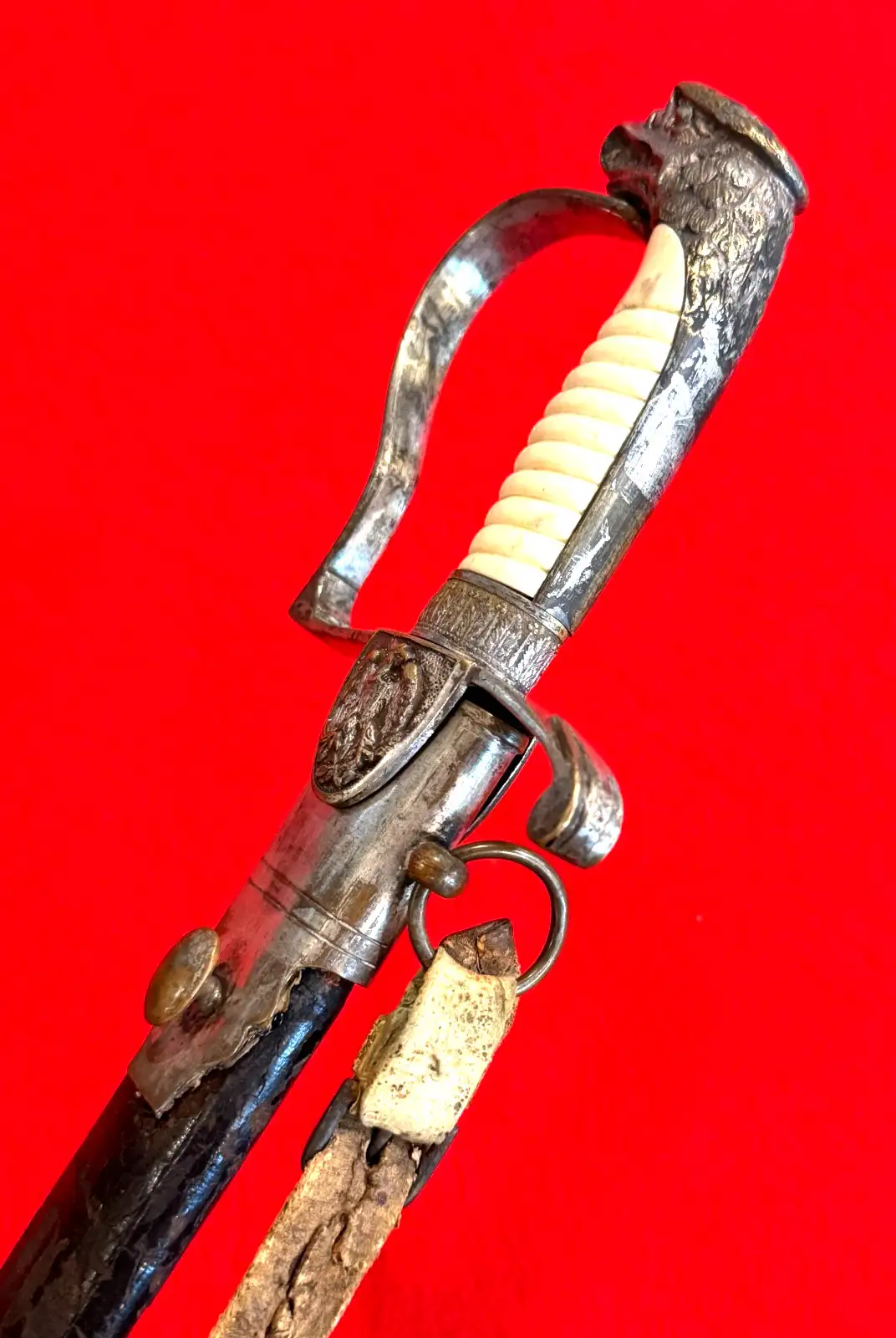 US Pre-Civil War Eagle Head Officer's Sword - 14