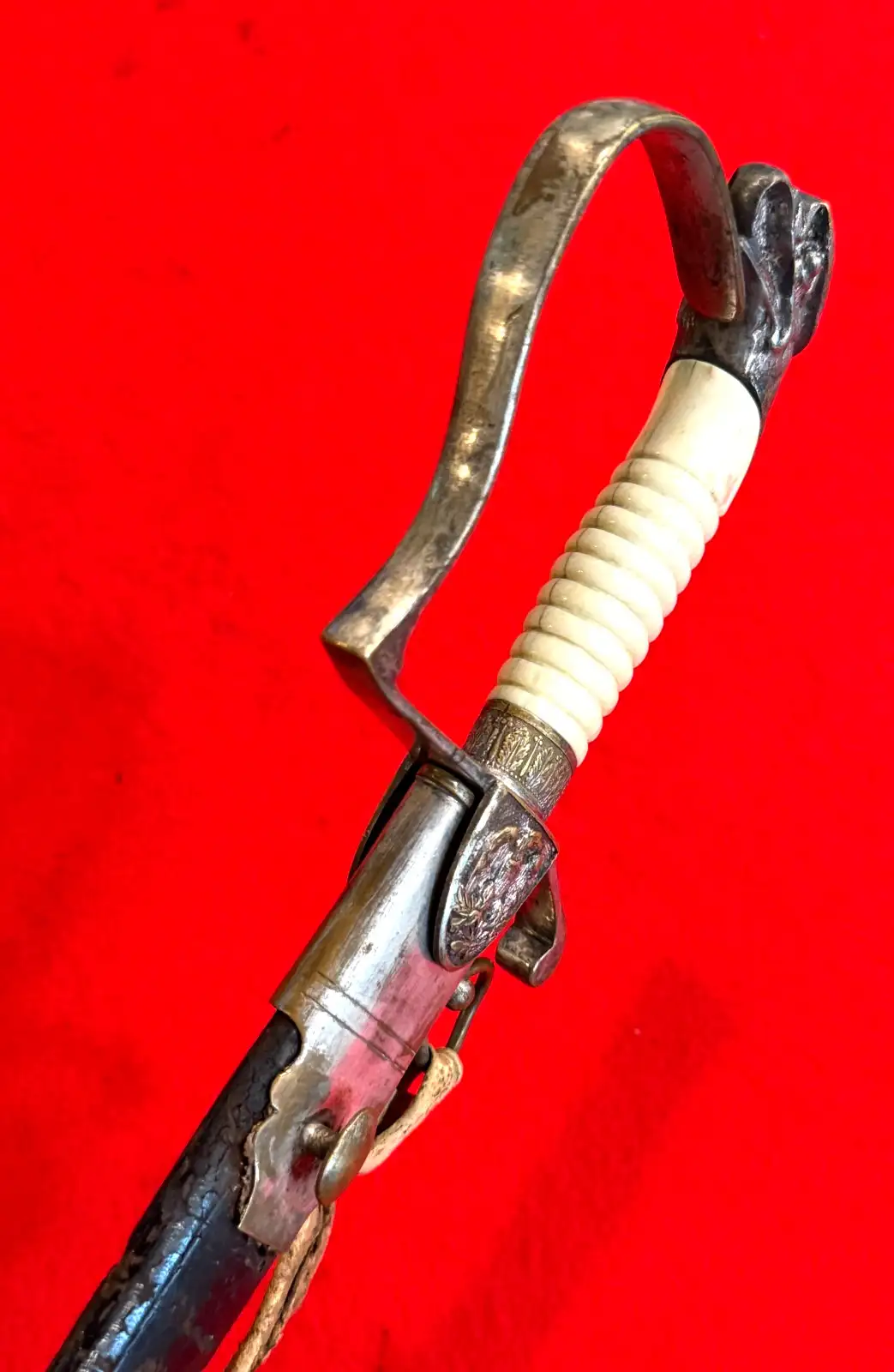 US Pre-Civil War Eagle Head Officer's Sword - 15