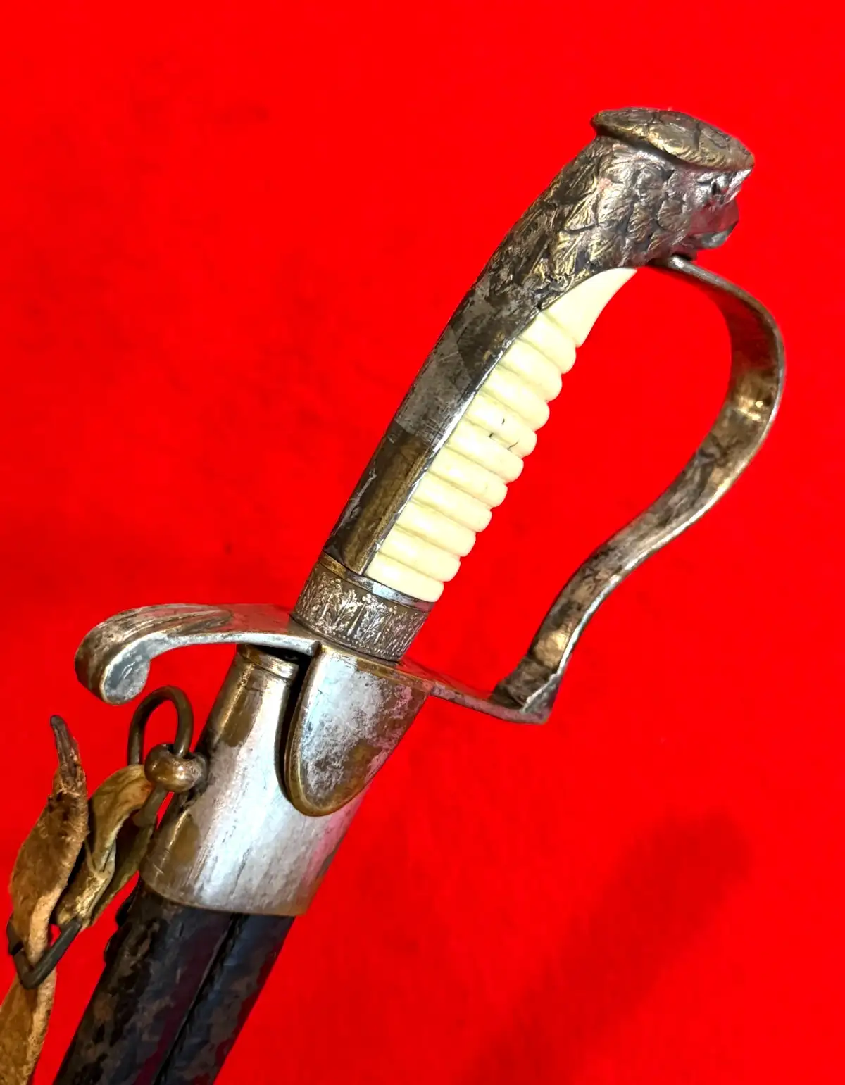 US Pre-Civil War Eagle Head Officer's Sword - 18