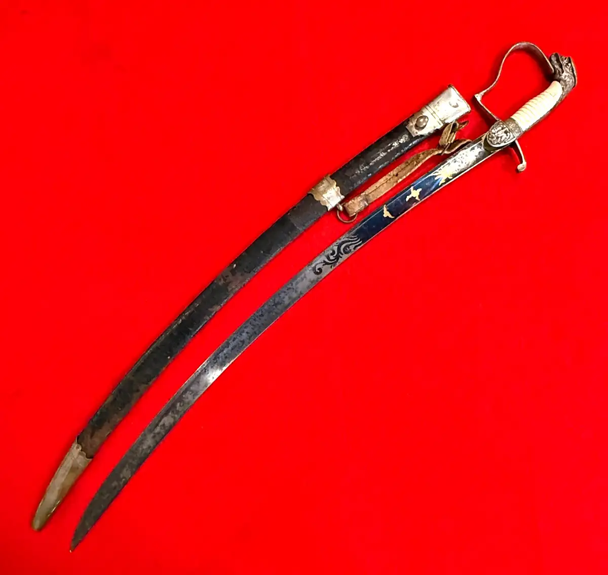 US Pre-Civil War Eagle Head Officer's Sword - 2