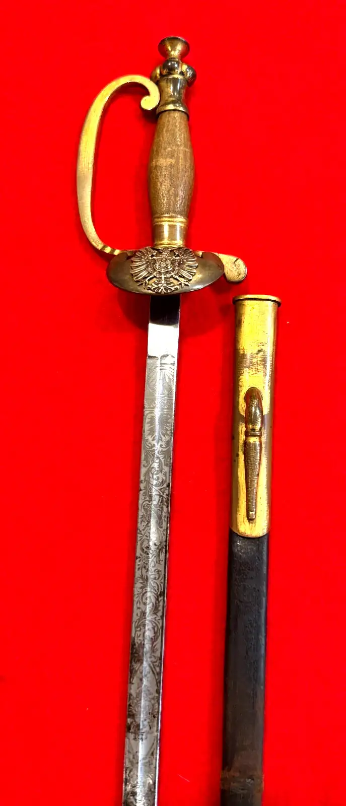 German WW1 Postal Service Dress Sword - 3