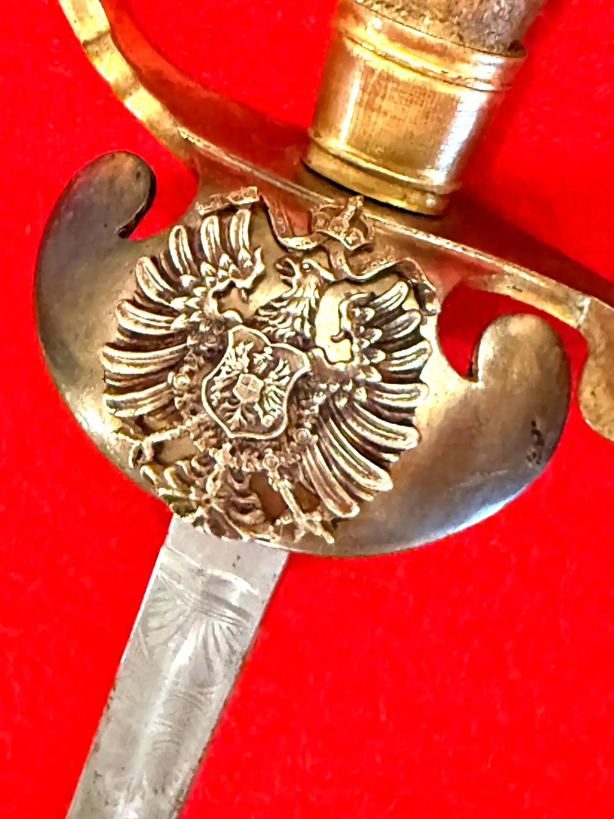 German WW1 Postal Service Dress Sword - 9
