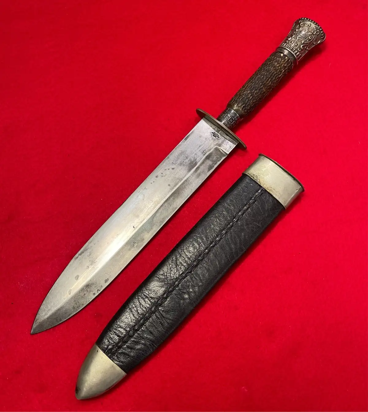 British Sheffield Fighting Knife by HB & H - View 3