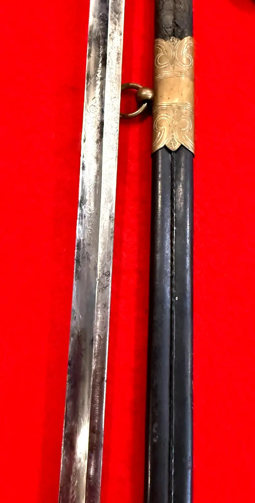 British P1827 Royal Navy Officer's Sword - 13