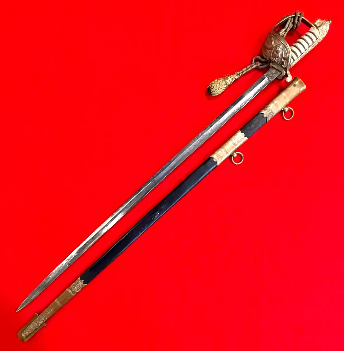 British P1827 Royal Navy Officer's Sword - 3