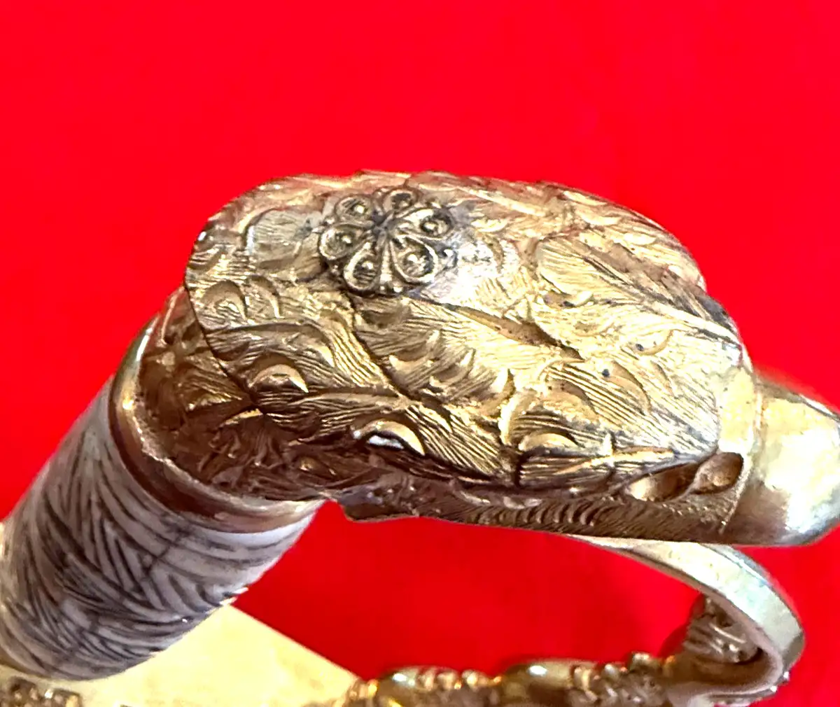 US Pre-Civil War Eagle Head Officer Sword - View 17