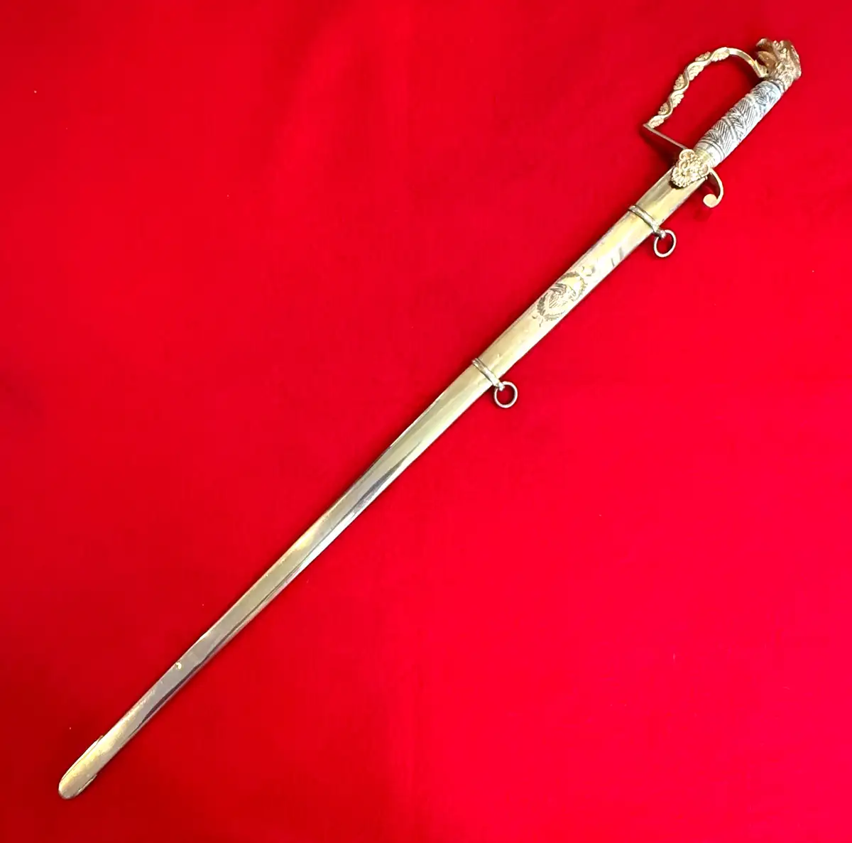 US Pre-Civil War Eagle Head Officer Sword alternate view