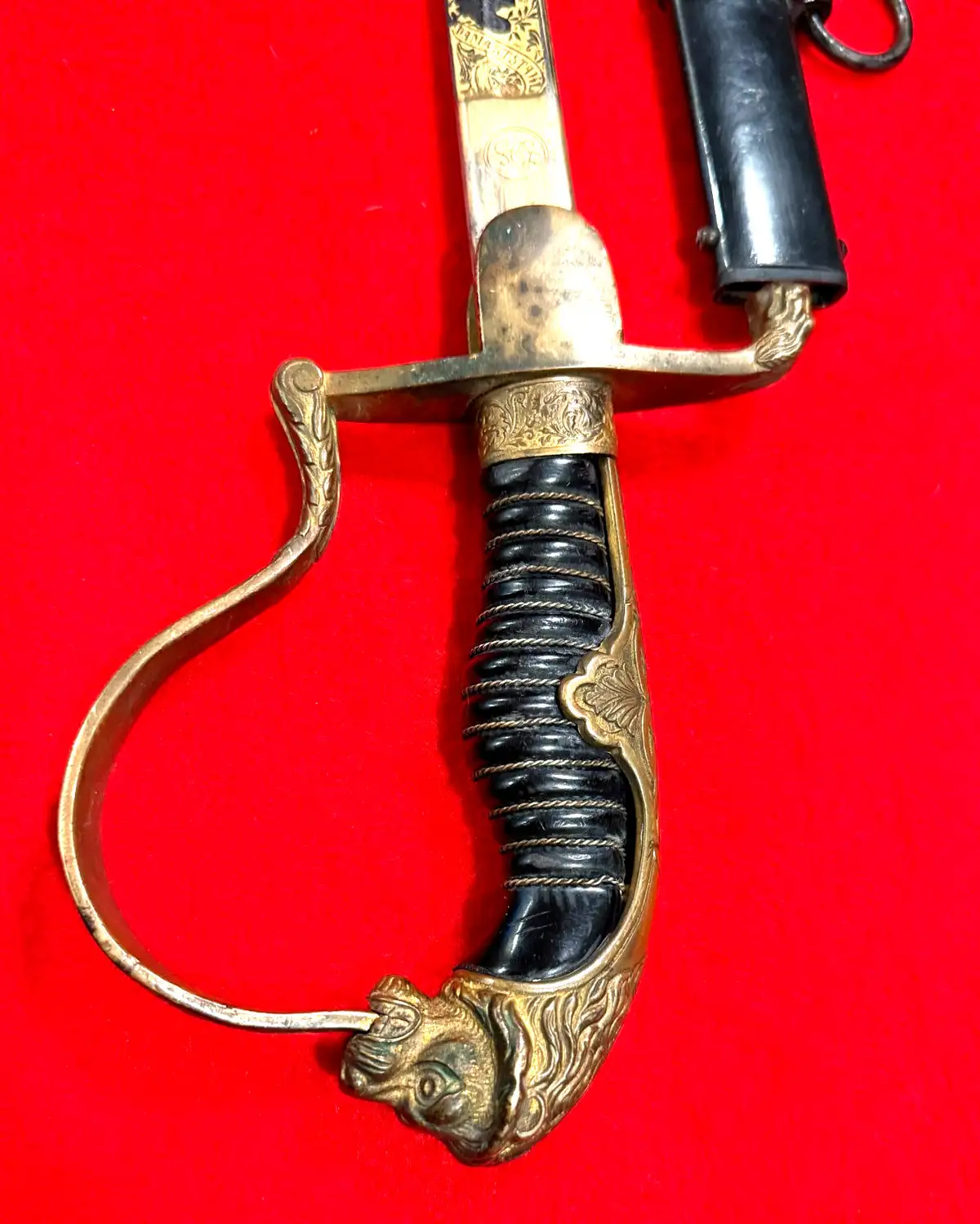 Imperial German WW1 Damascus Officer's Sword - View 13