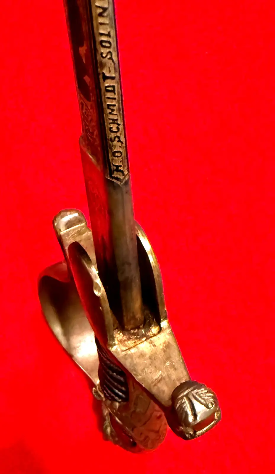 Imperial German WW1 Damascus Officer's Sword - View 14