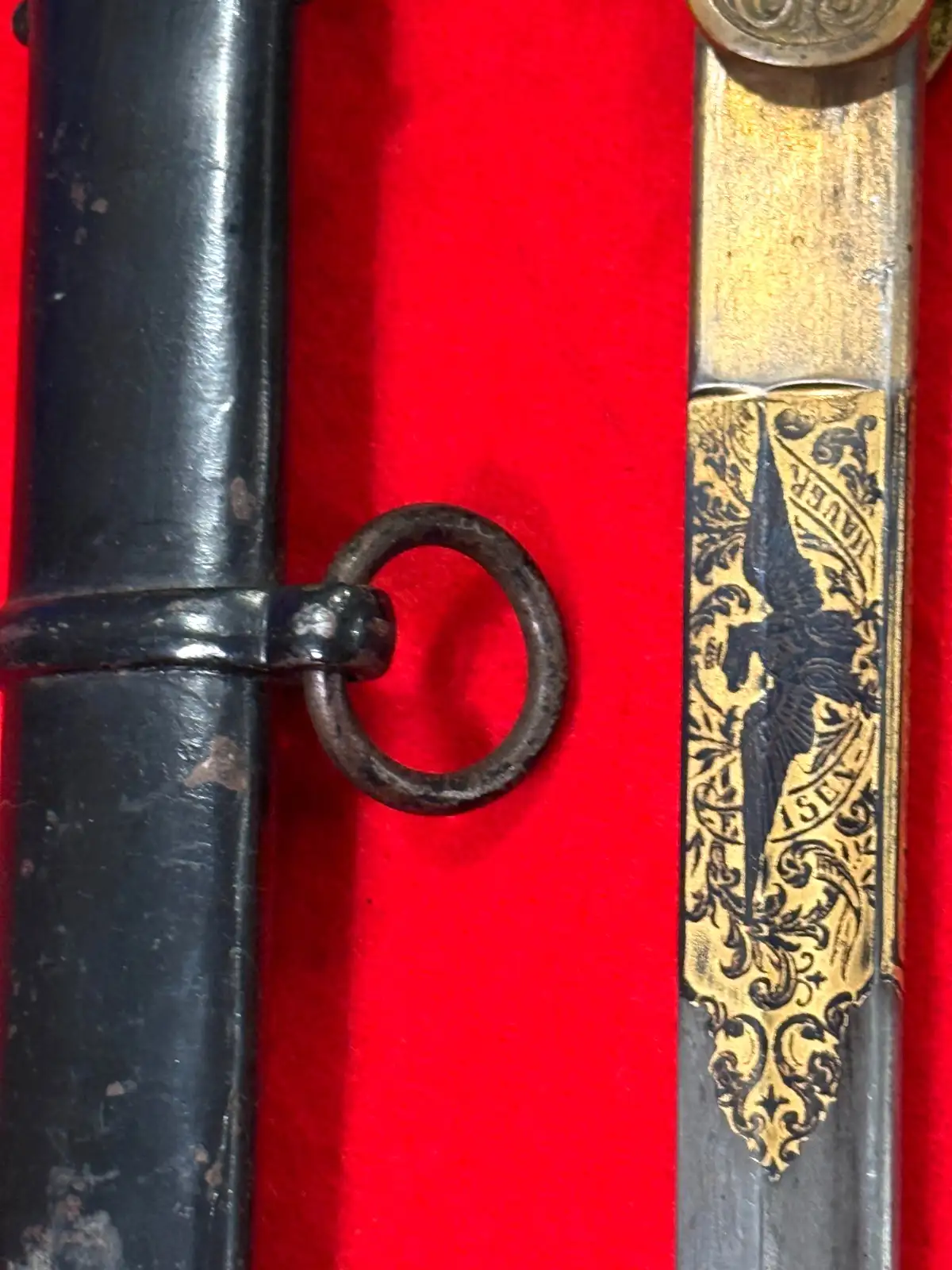 Imperial German WW1 Damascus Officer's Sword - View 5