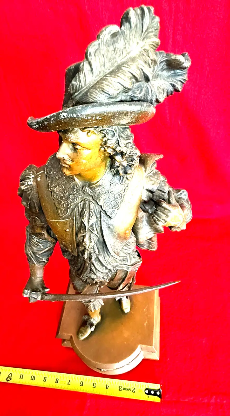 French Spelter Figure of Don Juan - View 4