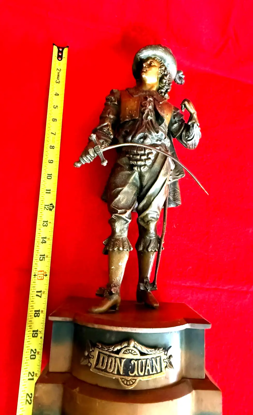 French Spelter Figure of Don Juan - View 8