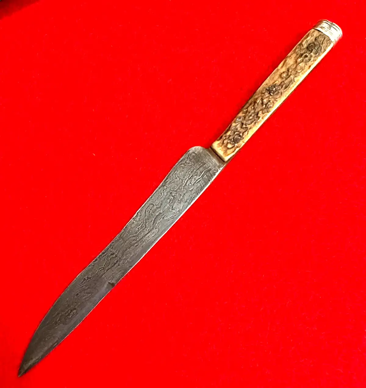 German 19th Century Damascus Hunting Sword - View 16