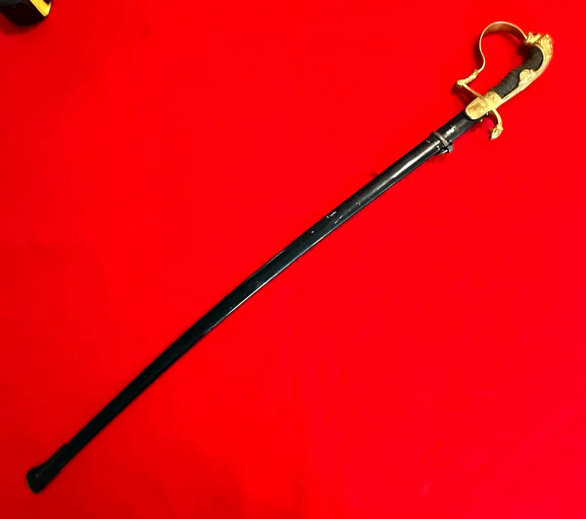 German WKC Solingen Lion Head Officer Sword alternate view